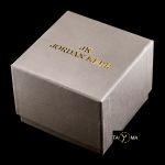 Prezentowe pudełko na zegarek - JORDAN KERR - szare/złote