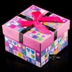 Prezentowe pudełko na zegarek - Elegant - pink