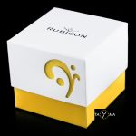Prezentowe pudełko na zegarek - RUBICON - żółte