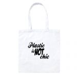 Torba płócienna - Plastic Is Not Chic